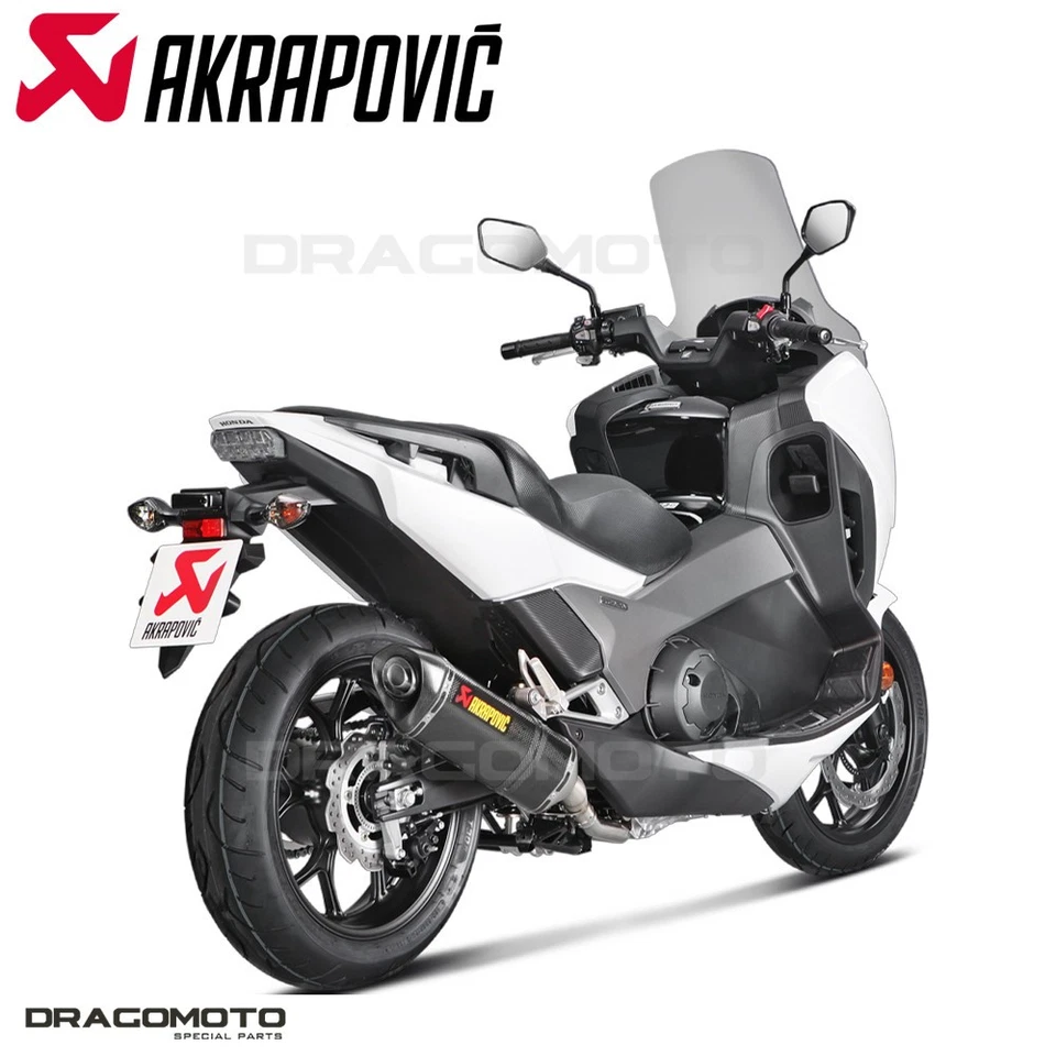 Scarico HONDA NC 700 XD ABS Dual Clutch 2012-2017 AKRAPOVIC Carbonio S-H7SO2-HRC Foto 3 de 4
