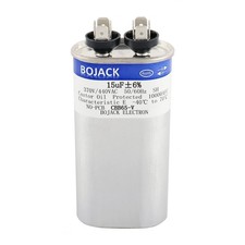 15 uF  6 15 MFD 370V/440V CBB65 Oval Run Start Capacitor for AC Motor Run or...