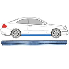 Für Mercedes CLK W209 2003-2009 Schweller Reparaturblech / Rechts = Links Für Mercedes CLK W209 2003-2009 Schweller Reparaturblech / Rechts = Links