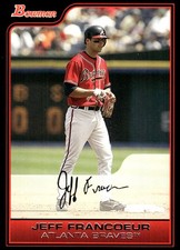 Jeff Francoeur 2006 Bowman #125 Braves MLB READ FREE SHIPPING AutographDen