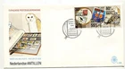 D30880 E.208 Stamp Movement - Birds Owl FDC Netherlands Antillen