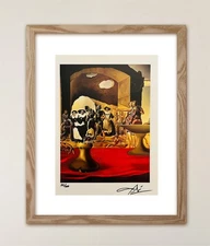 Salvador Dalí, Original Signed Print with COA and $3,500 Appraisal.