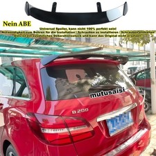 F&uuml;r Mercedes B-Klasse W242 W246 Universal Dachspoiler Fl&uuml;gel Dachfl&uuml;gel Spoiler