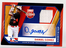 2021 Elite Extra Edition Material Autograph #DPLMS-DG Daniel Gomez