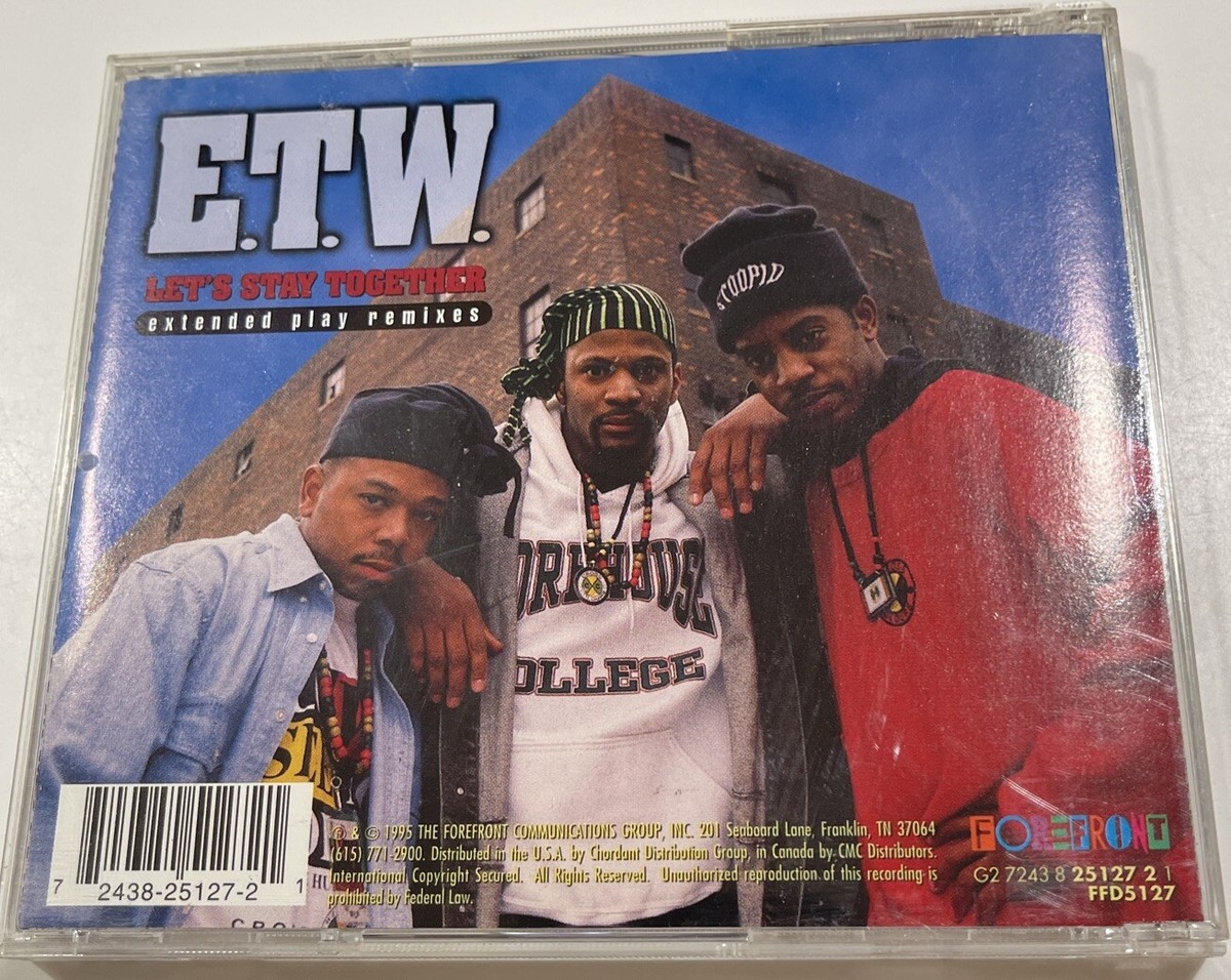 OP E.T.W. “Let's Stay Together - REMIXES” 1995 Forefront CD/NOT on