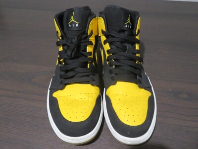 シューズ(男性用) NIKE Air Jordan 1 Retro mid New Love Air Jordan 1 Retro 2017 Mid New Love Mens 11.5 Shoes Black