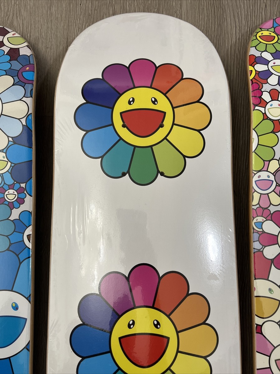 Takashi Murakami Flower Skateboard 2枚Set Takashi Murakami x