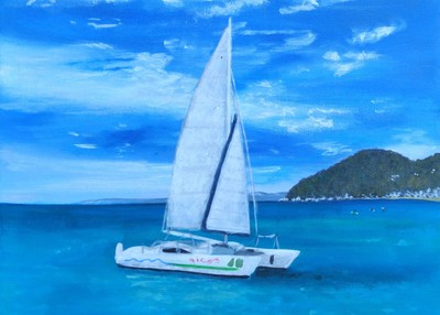 The Next Adventure Kunstdruck von ShaunsArt, gemalt in Schottland