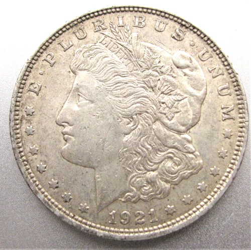 1921-P Morgan Silver Dollar - Last Year of Issue - Extra Fine -JB