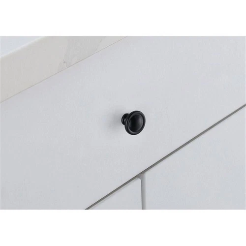 Elegant Decor Garlande 1.2" Mushroom Knob Multipack in Black (Set of 10) - Picture 2 of 6