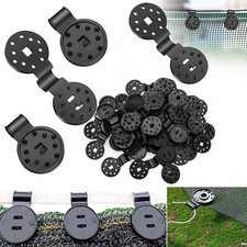 100PCS Upgrade Shade Cloth Heavy Duty Lock Grip - Shade Cloth Plastic Clips