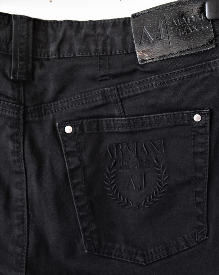 Pantalon femme noir marque ARMANI Jeans - Photo 4/4