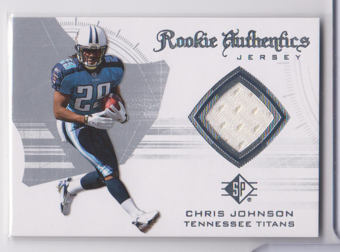 Chris Johnson SP Authentic Rookie Authentics Jerseys #RA13 Base