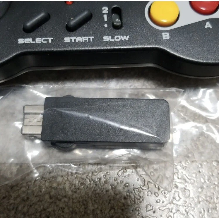 Super Nintendo Wireless Fighting Commander Open BOX Products of HORI From Japan - Image 4 of 4