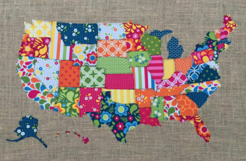 BonEful Fabric FQ Cotton Quilt Orange White Polka Dot Bright Color Fish Bubble L - Picture 5 of 10