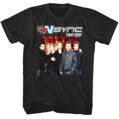 NSYNC Justin Timberlake No Strings Attached Album Tour 2000 Men's