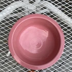 FIESTA 8" ROUND VEGETABLE BOWL - RETIRED ROSE COLOR