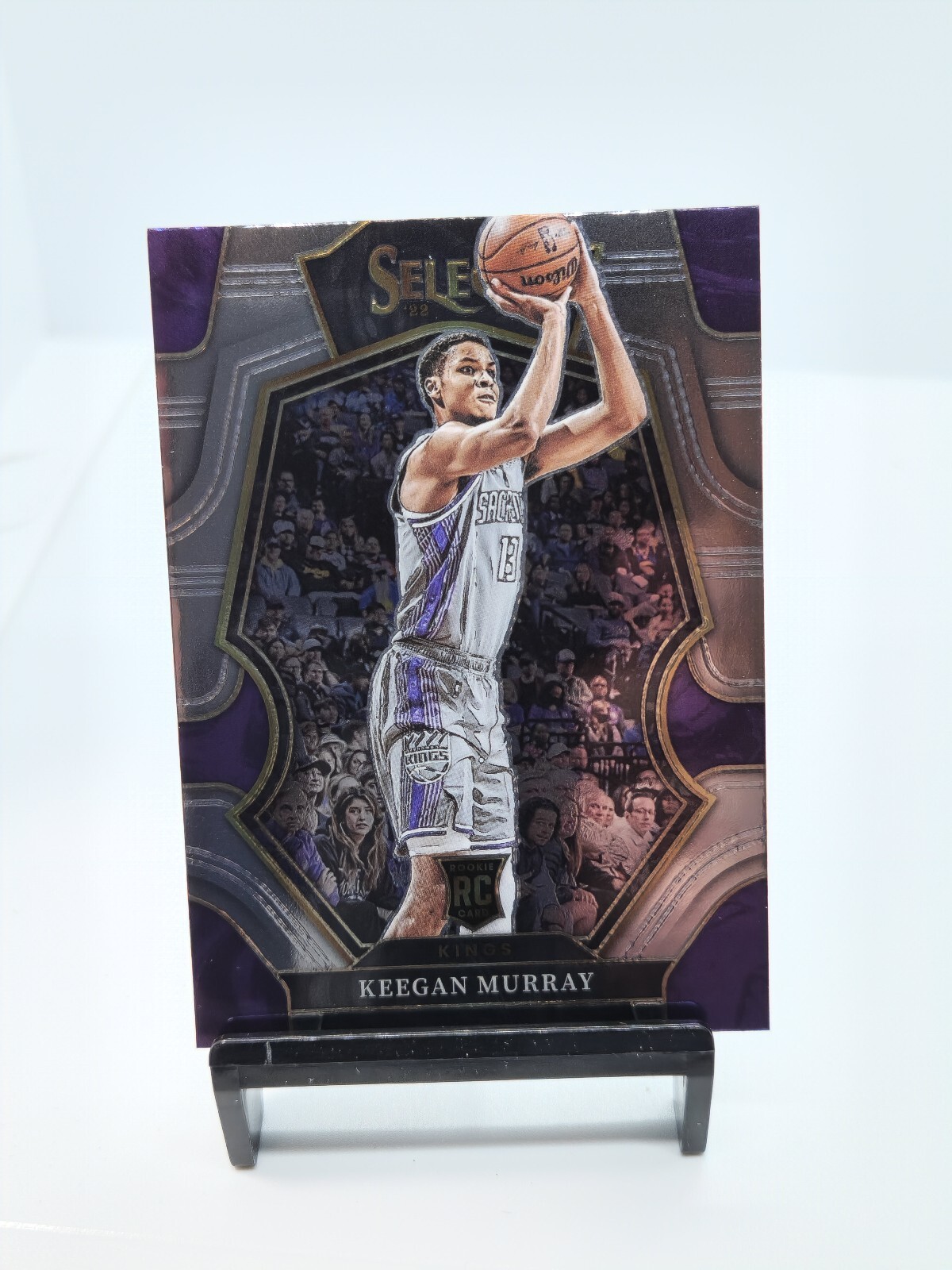 2022-23 Panini Select Keegan Murray Premier Level Rookie Sacramento Kings #197