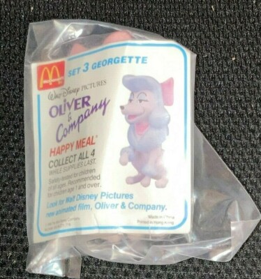Figurine Oliver Et Compagnie – Georgette, Happy Meal McDonald’s Premium, Neuve