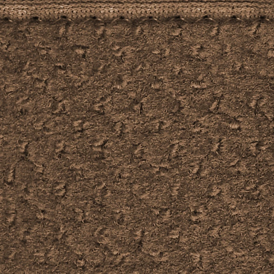SKID-RESISTANT CARPET RUNNER hall area rug floor mat TOFFEE BROWN - Image 2 of 4