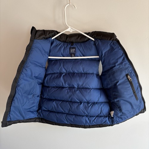 Gap Kids Full Zip Puffer Vest Boys XS Size 4-5 Years Toddler Little Kid Coat - Picture 3 of 7