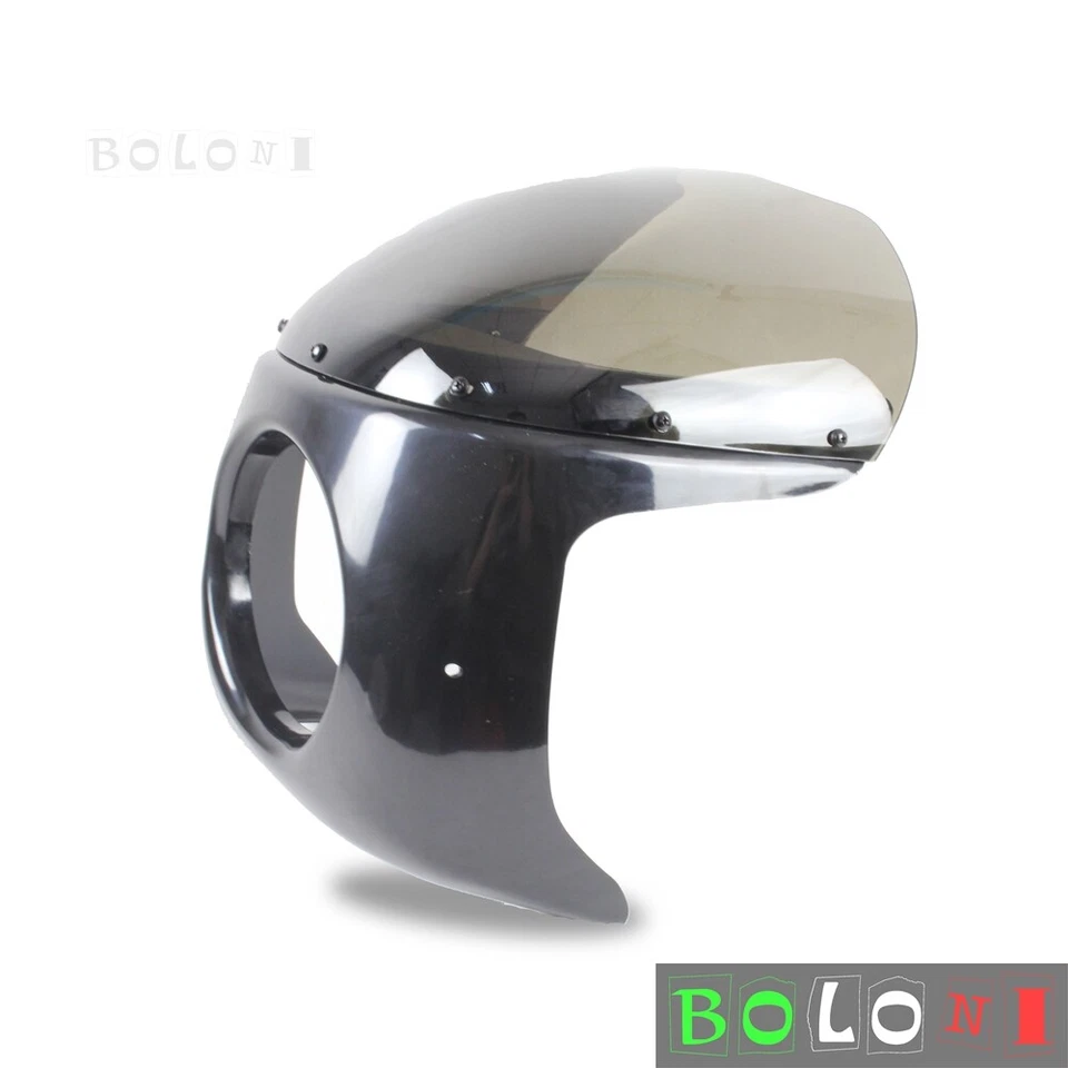 Carenado de faros retro de 7" para Harley Honda CB Yamaha XS RD Thruxton Café Racer Foto 4 de 4