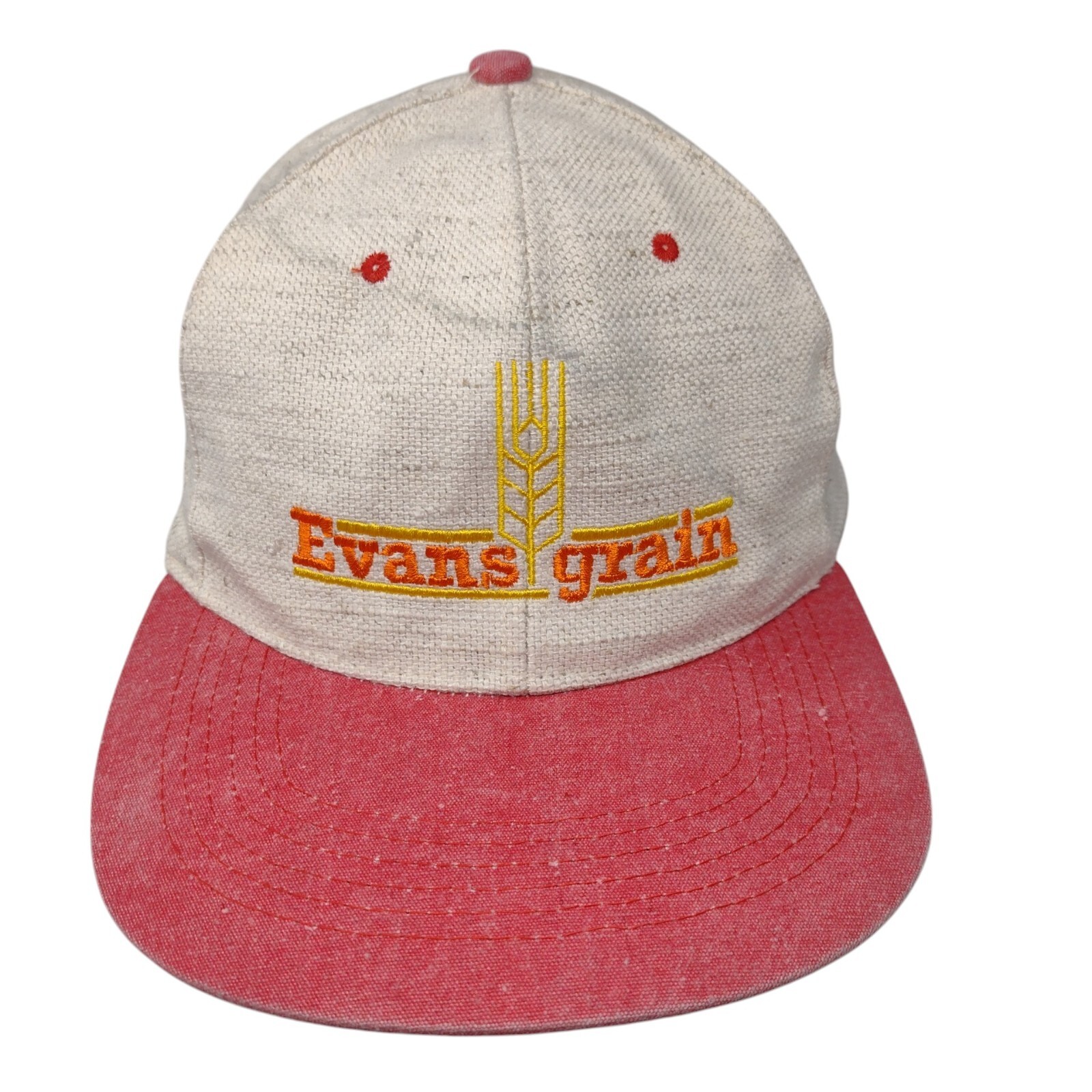 Evans Grain Snapback Hat Multi OSFA Embroidered C… - image 1