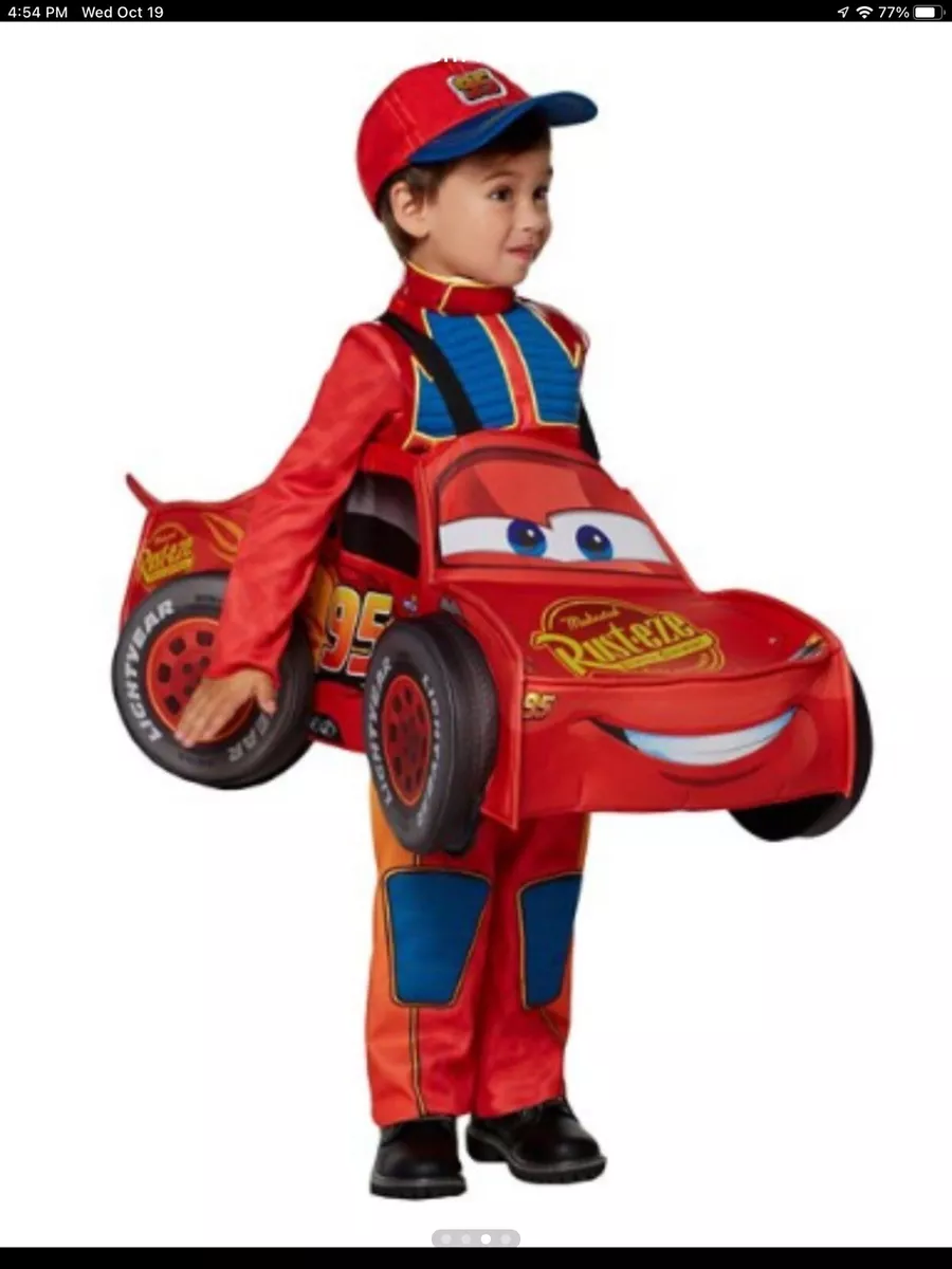 Toddler Lightning McQueen 3D Costume