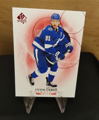 2020-21 SP Authentic #53 - Steven Stamkos - Red Limited - Tampa Bay Lightning