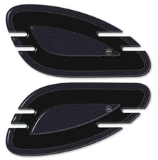 2 Stickers Gel 3D Guards Side Tank for Motorcycle Retro 'Vintage Cafe Racer