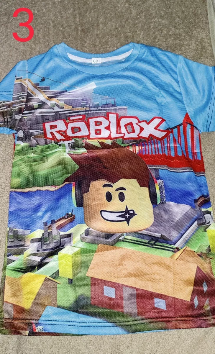 Kids Roblox, SpongeBob And Among Us Shirts