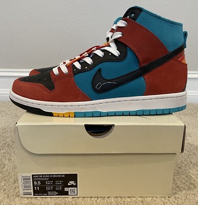 Nike Men\'s 7 SB Dunk High Decon QS x Di’orr Greenwood Navajo Arts FQ1775-400 FQ1775-400 Di main image 3