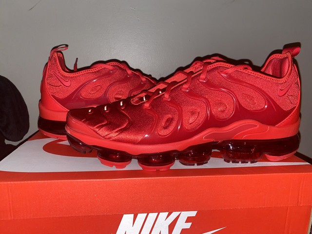 Nike Air Vapormax Plus Triple Red Cw6973-600 Size 12 Deadstock In-hand for sale online | eBay