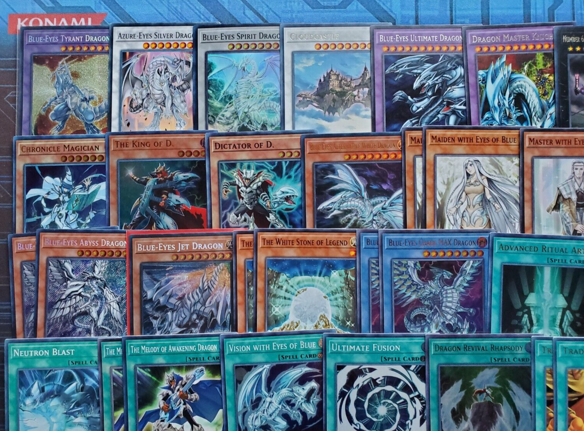 Yugioh Seto Kaiba Deck Cards Blue-Eyes White Dragon Alternative Chaos MAX  Jet | eBay