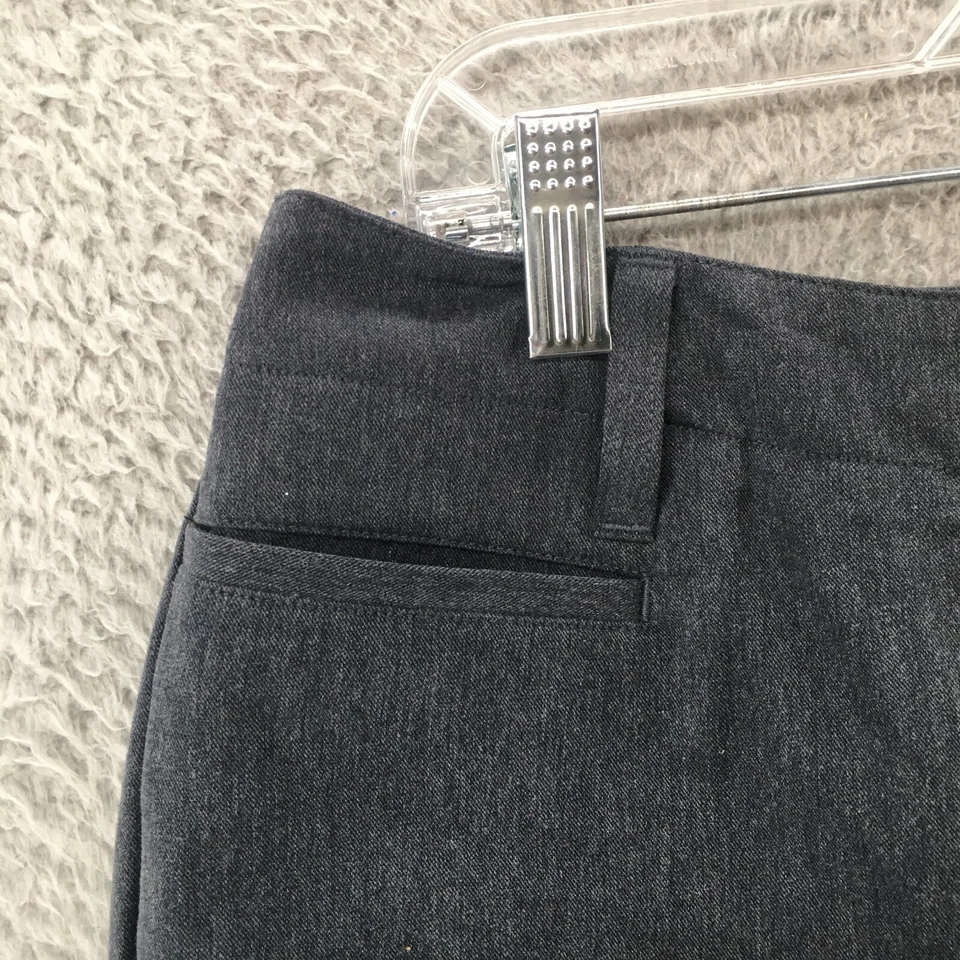 J.Jill Dress Pants Womens 8P Gray Tapered Leg Mid Rise Zip Fly Cotton Wool Blend - Изображение 3 из 4