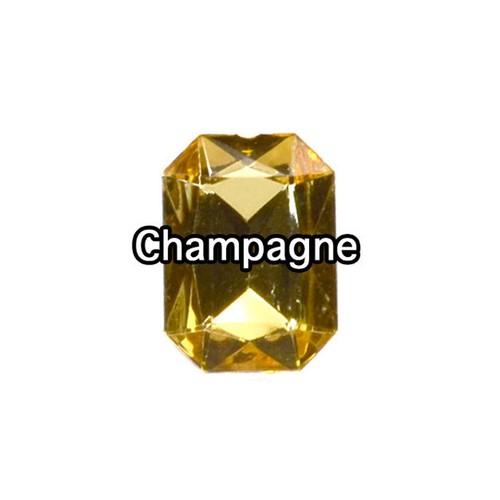 13x18mm ESMERALDA Cristal Acrílico Estrás Cabujón Adorno Gemas Decodificación - Imagen 15 de 21