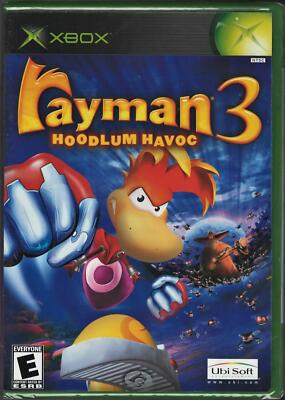 Rayman 3 Hoodlum Havoc Xbox (Brand New Factory Sealed US Version) Xbox