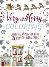 Very Merry Coloring: Celebrate the Seaon with 20 Tear-Out Coloring Cards