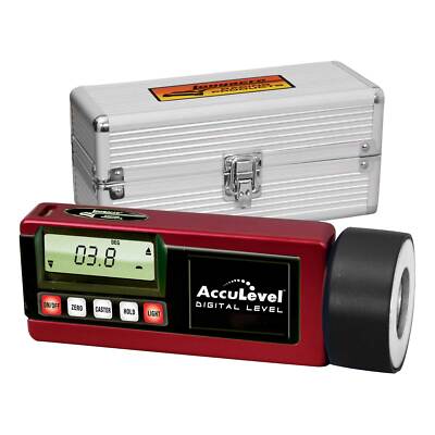 Longacre Magnetic Digital Castor Camber Gauge - AccuLevel Pro Model