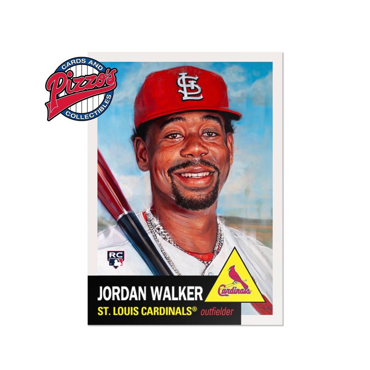 Topps MLB Living Set Card #647 - Jordan Walker RC Cardinals In
