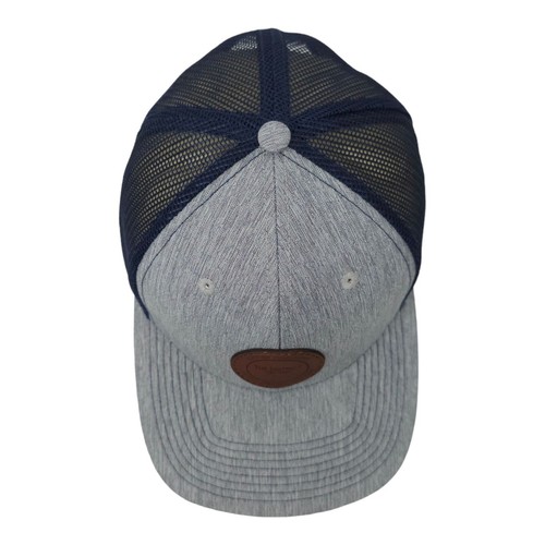 The District Coffee Company Logo Patch Mesh Strapback Cap Trucker Baseball Hat - Picture 6 of 13