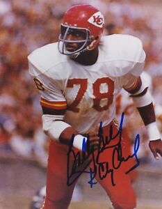 BOBBY-BELL-Autograph-HOF-NFL-8x10-photo-authentic-Kansas-City-Chiefs-w-COA