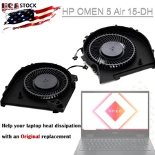OEM 4 Pin CPU GPU Cooling Fan Replacement For HP OMEN 5 Air 15-DH ND8CC01 NEW