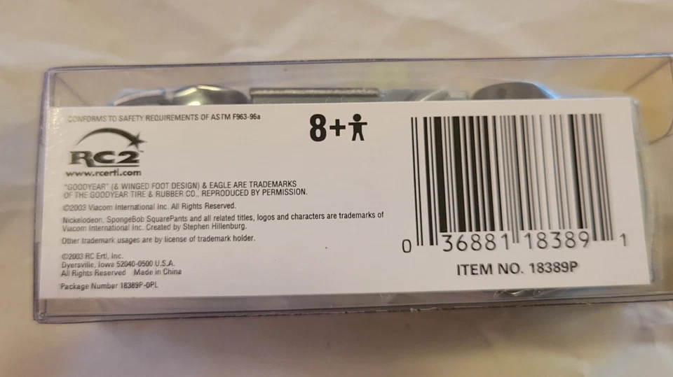 #48 Jimmie Johnson/ Lowe's Spongebob 1/64 Signature Colors PVC package - SEALED - Image 3 of 3