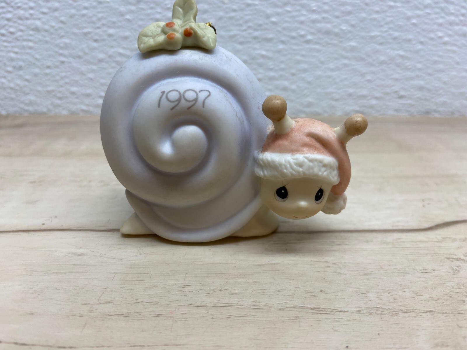 Vtg 1997 Enesco Precious Moments Slow Down For The Holidays Ornament 272760