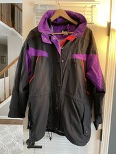 Nordica Nxt Size 10 Insulated Vintage Jacket Parka Ski Skiing 90’s Neon Women’s