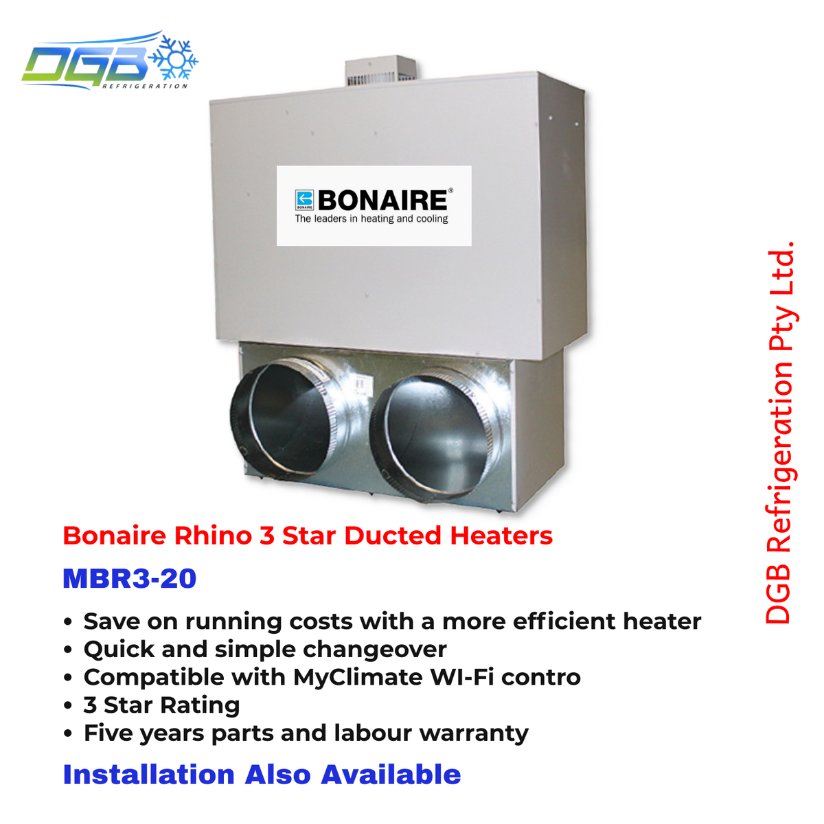 Braemar Ducted Braemar Ecostar Manual Cooling Braemar Tq420