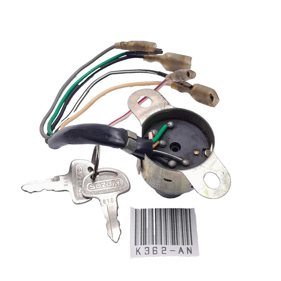 Interruptor de encendido principal puede adaptarse a Suzuki A100 AC100 AS100 B120 A50 AC50 AS50 NOS Foto 2 de 4