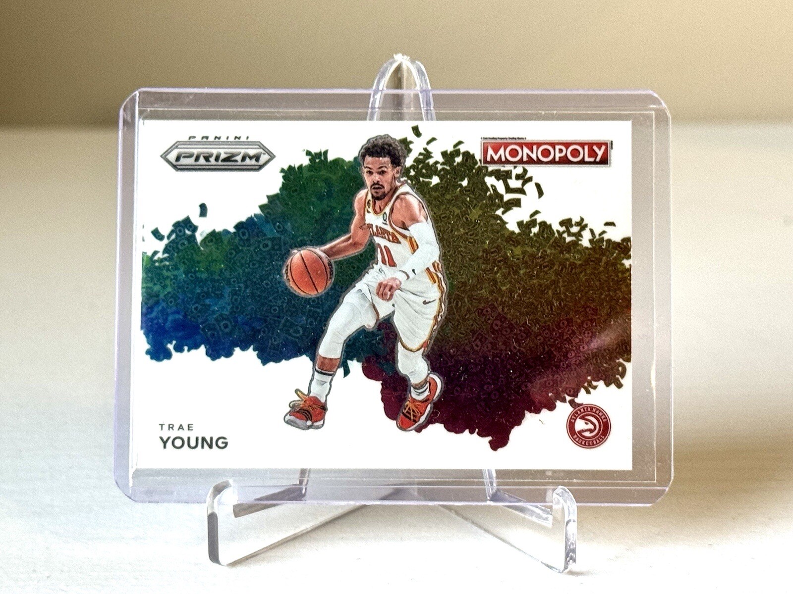 🔥🔥🔥 2023/24 Prizm Monopoly TRAE YOUNG "MONEY BLAST" Rare CASE HIT! #MB-14