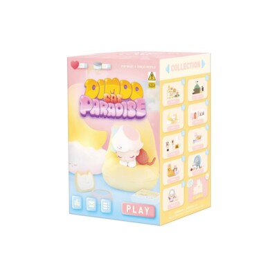Genuine Dimoo Cat Paradise series blind box (confirmed) Figure toy